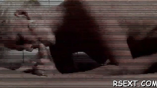 Glorious sintia blows then pokes