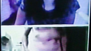 College girl's jaw-dropping delight at the sight of my ass