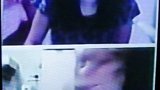 College girl's jaw-dropping delight at the sight of my ass