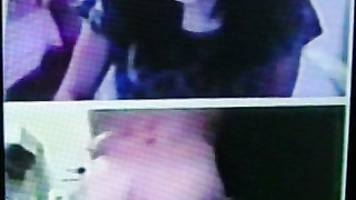 College girl's jaw-dropping delight at the sight of my ass