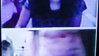 College girl's jaw-dropping delight at the sight of my ass