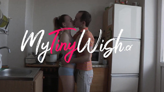 MyTinyWish - Slender doll ass-fucked on mattress