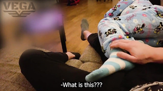 MY DAUGHTER-IN-LAW WAS WITNESSING CARTOONS AND SENSED MY MONSTROUS TRUNK