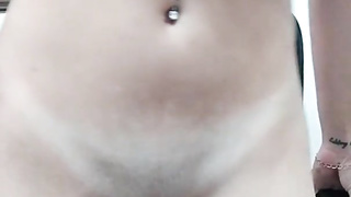 assistant strokes by stuffing thumbs in moist beaver while alone in office