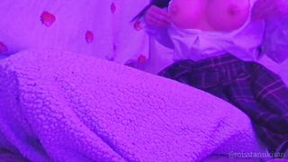 Inseminating my cushion with lady puss splooge plowing cushion after college in uniform sensitized groan teenager