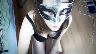 I DO A BLOW-JOB TO A NEIGHBOR AND CONVERSE ON THE SMARTPHONE WITH SPOUSE