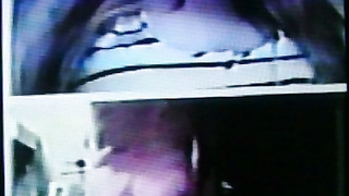 College girl smiles & waves to me with dirty delight