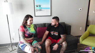 Neveah Rose Ravages Uncontrollable Vince in her First-Ever Porno Shoot