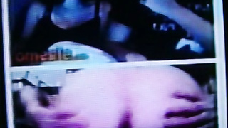 2 brunette College girls adore my open ass cheeks