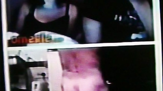 2 brunette College girls adore my open ass cheeks