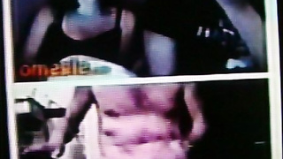 2 brunette College girls adore my open ass cheeks