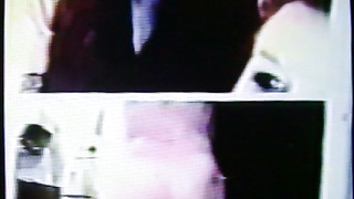 Dirty College girl's grabbing gestures to my bare ass