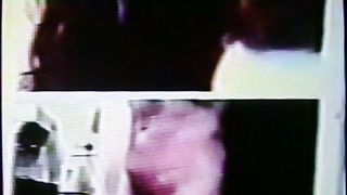 Dirty College girl's grabbing gestures to my bare ass