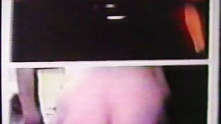 2 brunette College girls admire my bent over bare ass