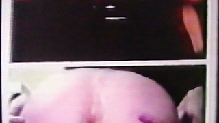 2 brunette College girls admire my bent over bare ass