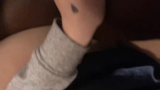 Insatiable dame loves to perceive a rock rock hard pipe inwards her clean-shaved vag, until she spunks