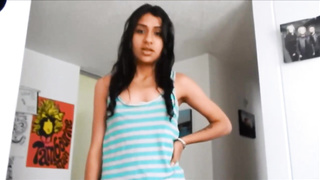 Bratty sis gets down on her knees and services her fucking partner's ample man sausage in POINT OF VIEW