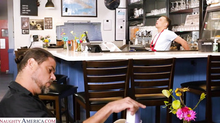 Smash My Sisters Warm Homie In The Coffee Supermarket (MEATY CABOOSE, Xxl Arse, Good-Sized Donk, Meaty Boobs, Hefty Arse, Xxl Knockers, Meaty Bootie, Giant culo)