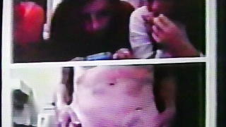 3 brunette College girls get excited by my strip show (+ sound ) 2