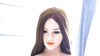 Perfect Doggystyle Cheapest Sexdoll Brunette MILF