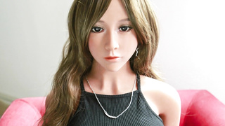 Best Sexdoll young Brunette got Huge Boobs and Big Ass