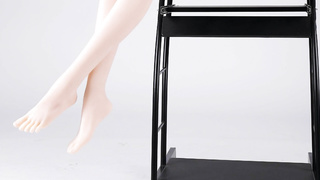 Deepthroat Skinny Sex Dolls young Brunette with small Tits