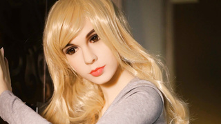 Sex Doll Small young Blonde got Big Boobs and Tight Ass