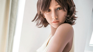 Asian Sexdoll has Big Boobs and is a young Brunette Babe
