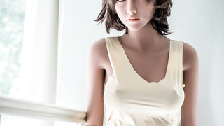 Asian Sexdoll has Big Boobs and is a young Brunette Babe