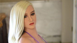 BBW Love Doll MILF Blonde wants your Cumshot in her Ass