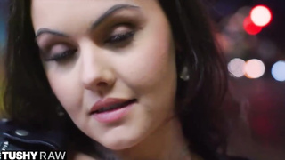 Bree is a big-titted dark-haired with tats and pierced nips who enjoys to have casual assfuck fucky-fucky