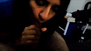 Hard-On enjoying brown-haired is providing outstanding oral jobs even to her step- bro, just for joy