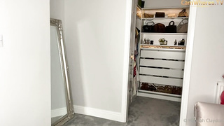 Huge-Titted ash-blonde dame is about to take off her bikini and flash us her toned assets