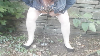 Urinating outdoors 16