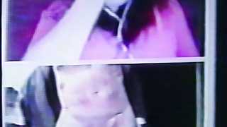 Pretty in pink College girl hides her naughty face