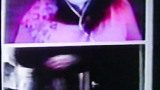 Pretty in pink College girl hides her naughty face