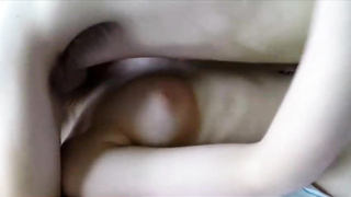 Lean unexperienced nubile with tats is getting a rock rock hard lollipop inwards her flawlessly bald vulva