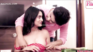 Frolic Indian black-haired is hotwife on her bf with a man she enjoys a plenty of