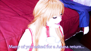 ASUNA gets penetrated - Sword Art Online Costume Play