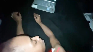 Ebony cockslut can't stop yelling from sensation while getting her daily dosage of raunchy boink