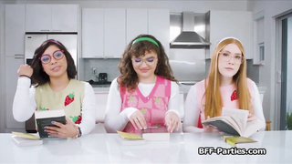 Reading a horny book completes in horny fourway