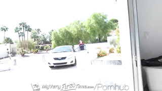 MYVERYFIRSTTIME Very First Time Step Stepsister Dakota Bleu Hooks Up With Step Brutha