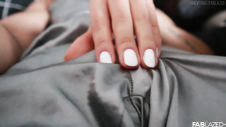 Jerking when I wake up and Conversing torrid to you (Raw Climax, Close-up)