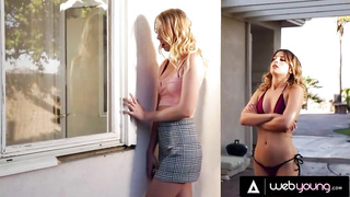 Kristen Scott Pummels A Gal From School With Her Best Friends After They Caught Her Stalking Porno Flicks - Tube8