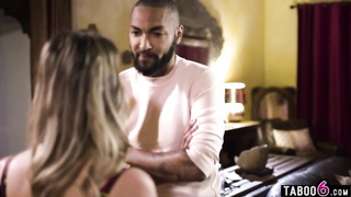 Arguing bi-racial COUGAR wifey Cadence Lux raunchy romp with her spouse (Good-Sized Black)