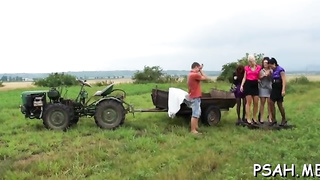 Luxurious honey poses sensuously