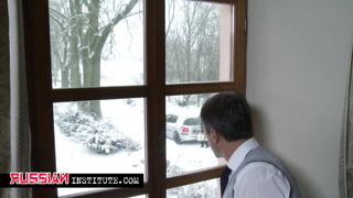 2 folks give a fuck-fest lesson to a super hot stunner