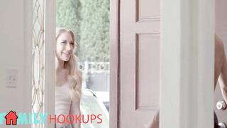 Family Hook Ups - Emma Starletto Seduces Her Daddy's Acquaintance "Uncle Ryan" To Put His Immense Beef Whistle Inwards Her