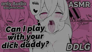 Hungry damsel providing father a oral (Softcore ASMR Audio Roleplay)