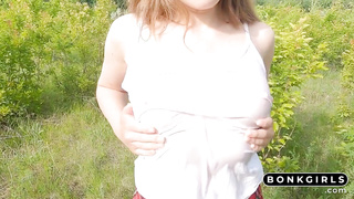 I Rail His Pecker In A Raw T-t-shirt - Summer Fuck-A-Thon Walk With Paula Mooney - Mandy Snyder